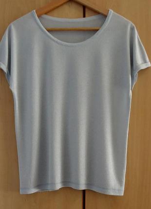 Супер блуза блузка футболка віскоза люрекс