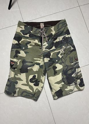 Вінтажні пляжні шорти billabong біг лого