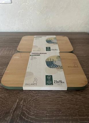 Дошка обробна 22×15 бамбукова