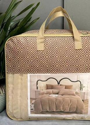 Плюшева постільна білизна шарпей