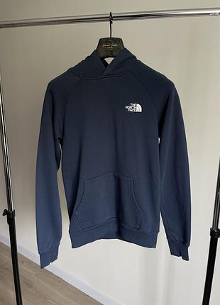 Худі кофта з капішоном світшот синій the north face