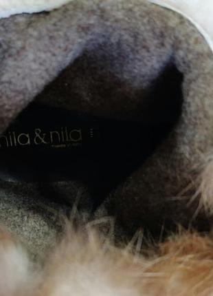 Зимние ботинки сапоги nila&amp;nila итальянская оригинал5 фото