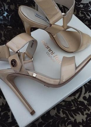 Босоножки новые gianni renzi италия, оригинал, кожа