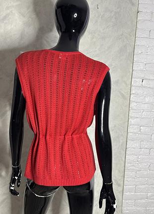 Вінтажна безрукавка шовк model, m 2