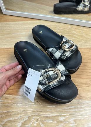 Шльопкі шльопанці сланци шлёпки шлёпанцы hm h&m
