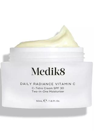 Daily radiance vitamin c — антиоксидантний зволожувальний крем c-tetra з spf 30