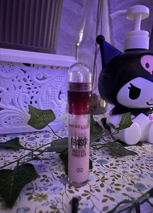 Консилер для обличчя maybelline new york instant eraser multi-use concealer 00, 6.8 мл