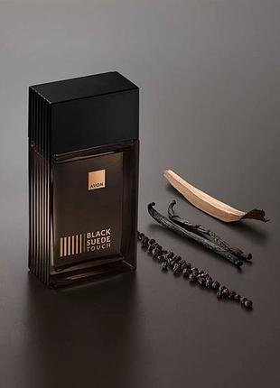 Туалетна вода black suede touch, 100 мл avon / ейвон блек сауд тач