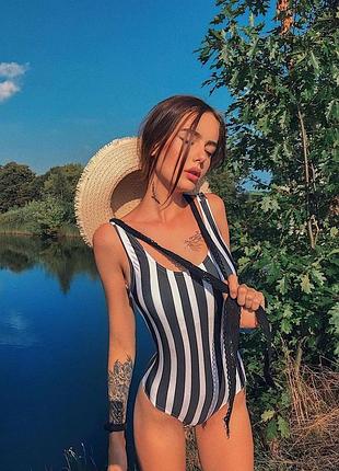 Боді в полоску zara