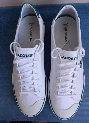 Кеды мужские текстиль lacoste 7