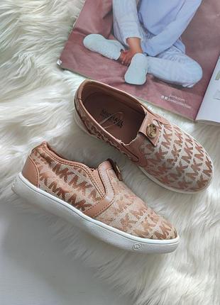 Слипоны мокасины  туфли  michael kors