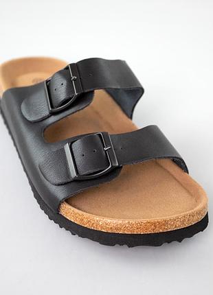 Шлепанцы женские 592149 черные