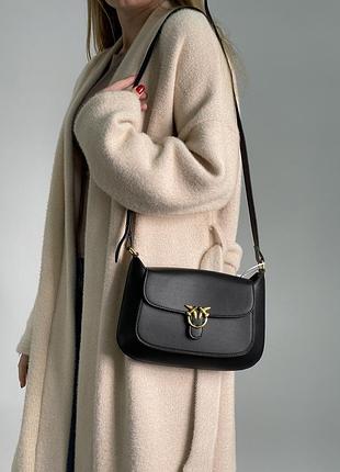 Сумка премиум 👜 pinko mini love bag saddle simply black
