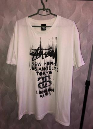 Футболка stussy принт