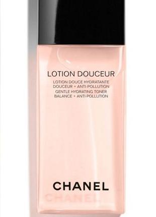 Тонік для обличчя chanel lotion douceur