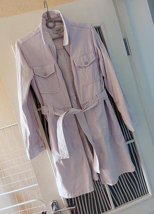 Джинс плащ піджак фіолет