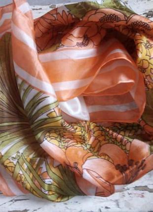 Хустка шовкова тоненька на пляж