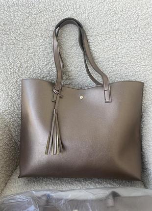 Сумка - шопер від бренду isa dora