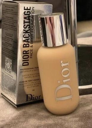 Тональна основа dior backstage face & body foundation
