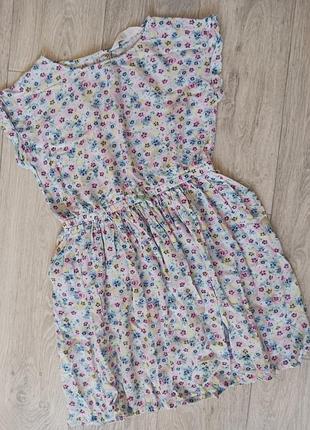 Штапельное платье