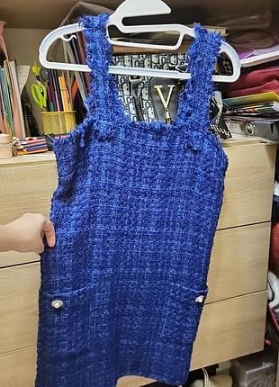 Твидовый сарафан