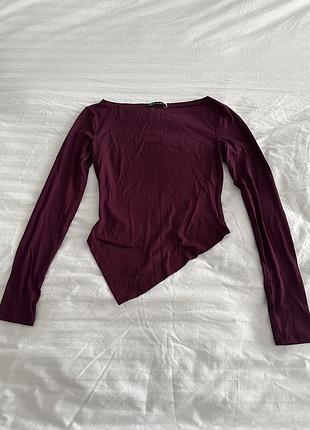 Бордова кофта