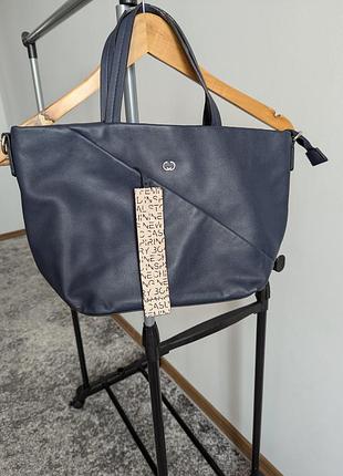 Сумка середня синя  gerry weber