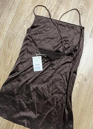 Міні сукня під шовк хс