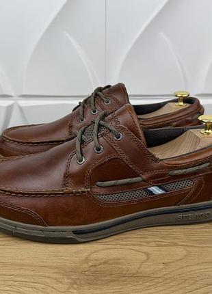 Оригінальні шкіряні топсайдери sebago