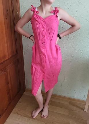 Лляна сукня лляне плаття сарафан