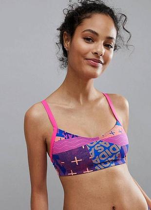 Оригинальный верх от купальника adidas, р. m р. 38, бюстгальтер, бра, топ, спортивный, оригинал