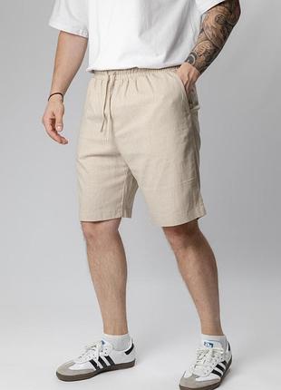 Льняные шорты