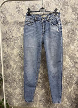 Джинси базові літні легкі мом джинси pimkie denim
