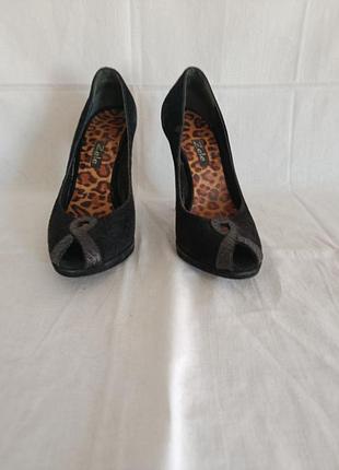 Туфли замша  38 размер