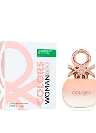 Туалетна вода benetton colors de benetton rose