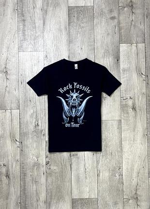 Sols rock fossils футболка l размер черная с принтом фирменная