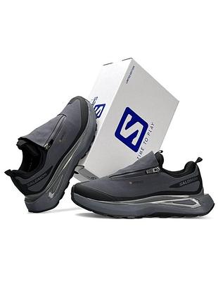 Мужские кроссовки salomon odyssey elmt advanced dark grey black