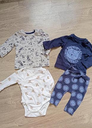 Набор вещи на мальчика 0-3 месяцев 62 размер