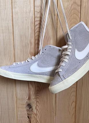 Кеди nike blazer сірі оригінал!! ( 39 розмір 25см)