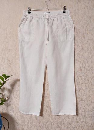 Брюки лен р. 12