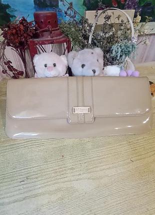 Клатч лакированная натуральная кожа lk bennett