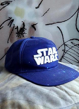 Крутая котоновая,бейсболка, 52-55см, хлопок, star wars
