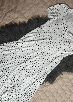 Dorothy perkins, 89110 миди платье в горошек, вискоза