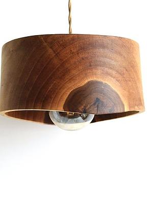 Люстра з дерева ручної роботи (1172) передзамовлення