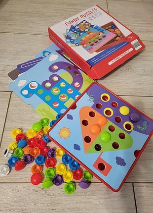 Развивающая крупная мозайка для малышей
