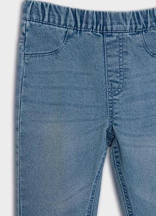 Джинсы для девочки детские голубые 3