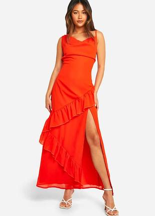 Сукня шифонова максі, розмір 10