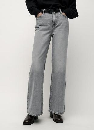 Широкі джинси wide leg від zara, 40р, оригінал