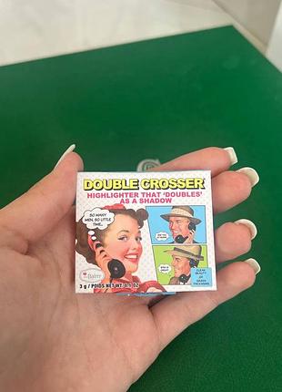 Оригінал thebalm double crosser highlighter хайлайтер