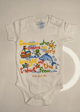 Боди 9-12 мес. (74-80)